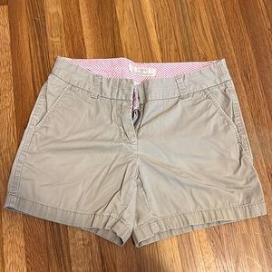 J. Crew chino shorts